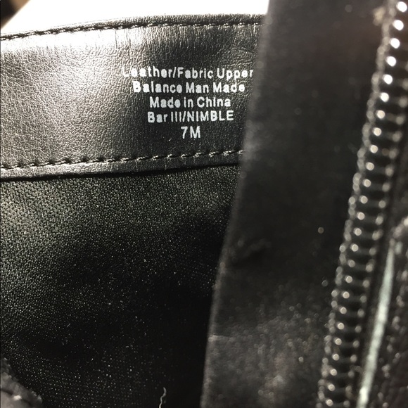 Bar lll Nimble Pointed Toe Leather Ankle Booties - Picture 6 of 7